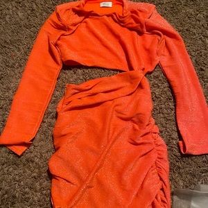 Oh Polly Orange Dress